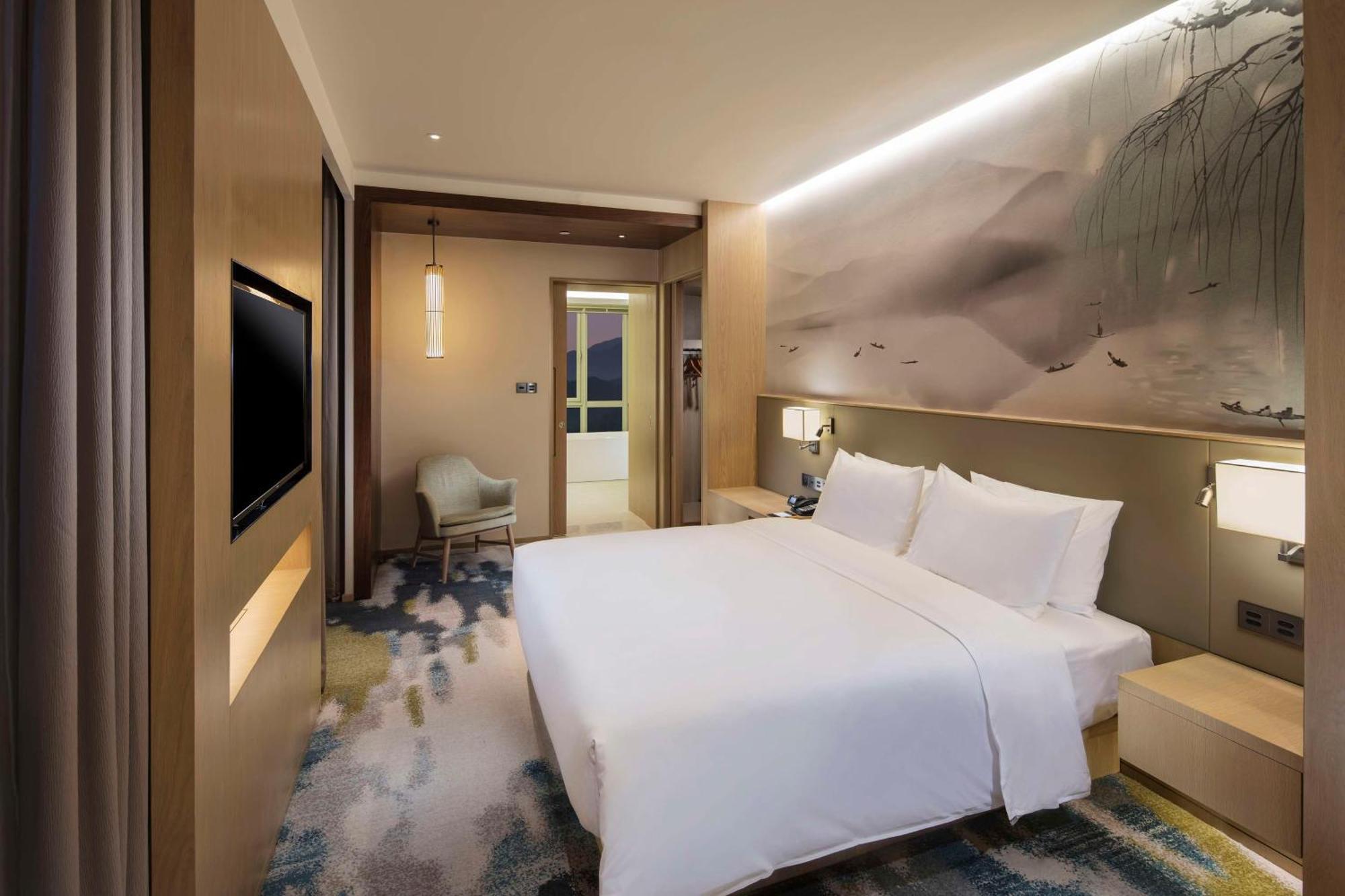 Hilton Garden Inn Hangzhou Lu'Niao Anji Bagian luar foto