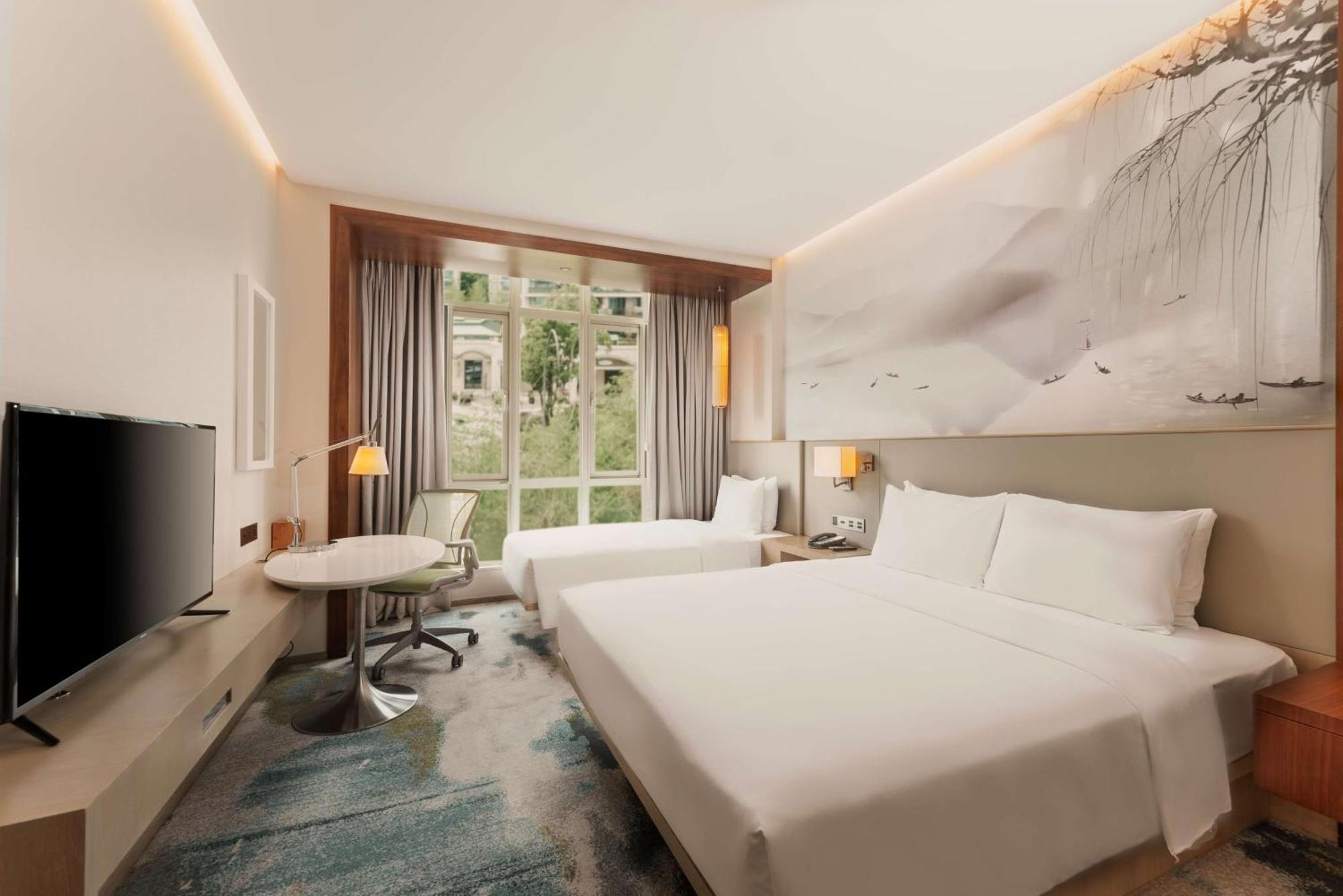 Hilton Garden Inn Hangzhou Lu'Niao Anji Bagian luar foto